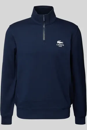 Lacoste Sweatshirt mit Troyer-Kragen in , Größe L