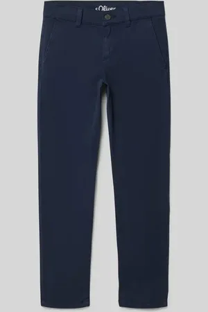 QS by s.Oliver Regular Fit Chino mit Weitenregulierung innen in , Größe 152