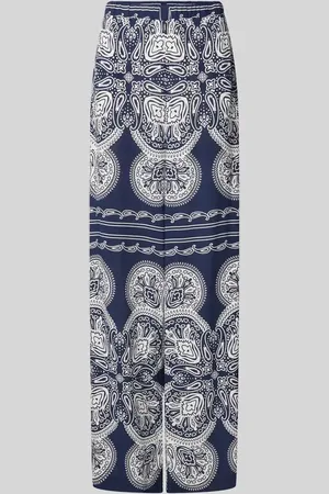 Seidensticker Wide Leg Stoffhose mit elastischem Bund in , Größe 34