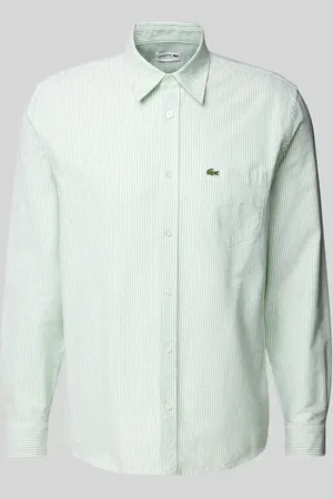 Lacoste Regular Fit Freizeithemd mit Logo-Badge in , Größe 39