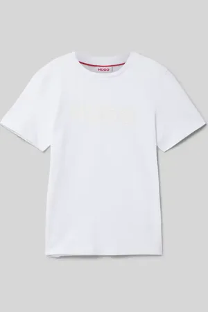 HUGO BOSS T-Shirt mit Rundhalsausschnitt in , Größe 140