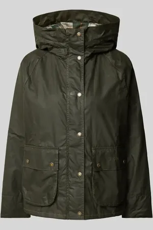 Barbour Jacke mit Label-Stitching Modell 