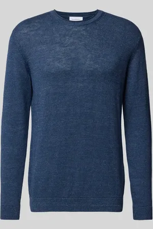 Baldessarini Strickpullover mit Leinen-Anteil Modell 