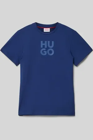 HUGO BOSS T-Shirt mit Runfdhalsausschnitt in , Größe 140