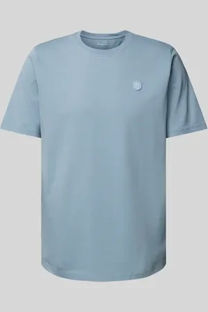 Knowledge Cotton Apparal T-Shirt mit Label-Patch in , Größe L