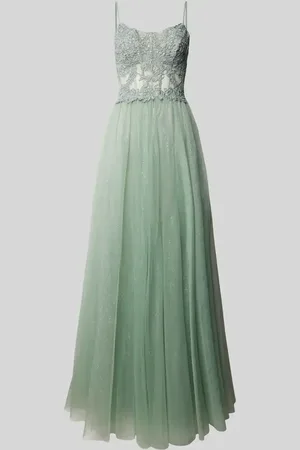 Mascara Abendkleid mit Strasssteinbesatz in , Größe 34