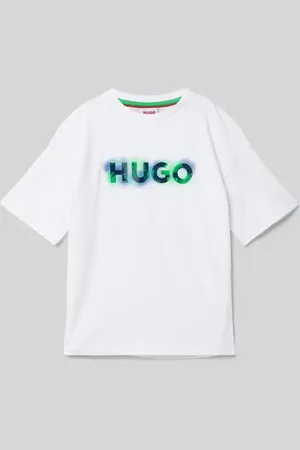 HUGO BOSS T-Shirt mit Runfdhalsausschnitt in , Größe 152