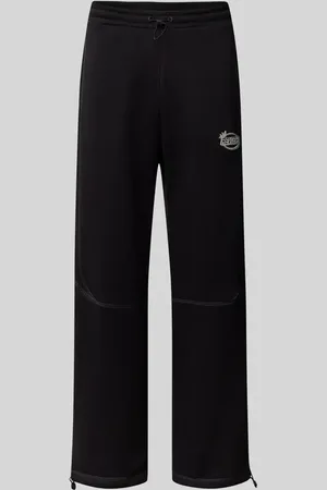 Review Straight Leg Sweatpants mit Label-Print in , Größe L