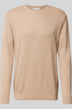 Baldessarini Strickpullover mit Leinen-Anteil Modell 