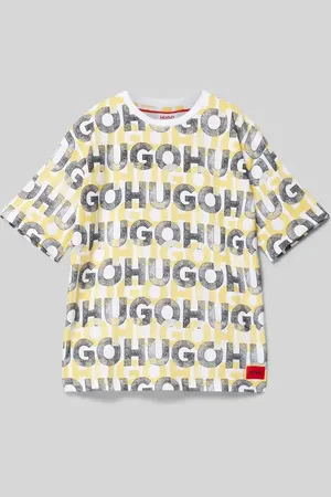 HUGO BOSS T-Shirt mit Runfdhalsausschnitt in , Größe 152