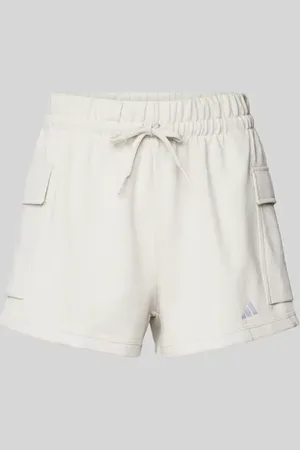 adidas Regular Fit Sweatshorts mit Logo-Stithing in , Größe L