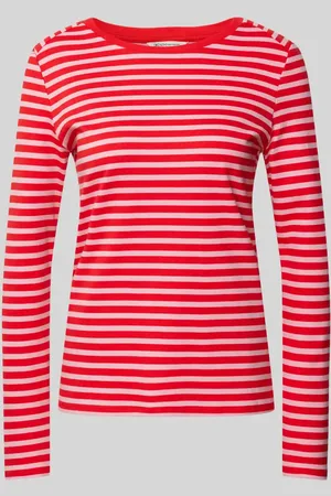 TOM TAILOR Regular Fit Langarmshirt mit Allover-Muster in , Größe XL