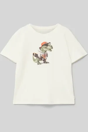 TOM TAILOR Regular Fit T-Shirt aus reiner Baumwolle in , Größe 128