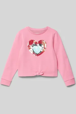 TOM TAILOR Regular Fit Sweatshirt mit interaktivem Pailletten-Motiv in , Größe 104