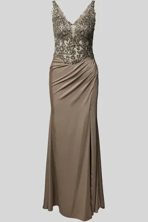 Mascara Abendkleid mit Paillettenbesatz in , Größe 34