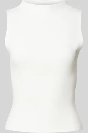 Gina Tricot Tanktop mit Stehkragen in , Größe XS