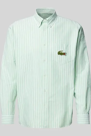 Lacoste Freizeithemd mit Label-Detail in , Größe L