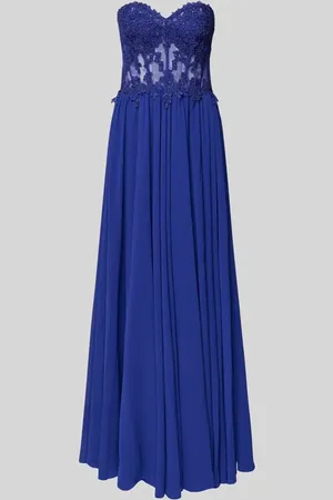 Mascara Abendkleid mit Spitzenbesatz in , Größe 32