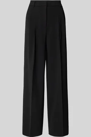 Cambio Wide Leg Stoffhose mit Bundfalten Modell 