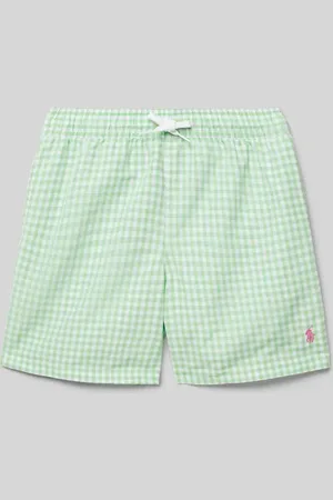 Ralph Lauren Badeshorts mit Logo-Stitching in , Größe L