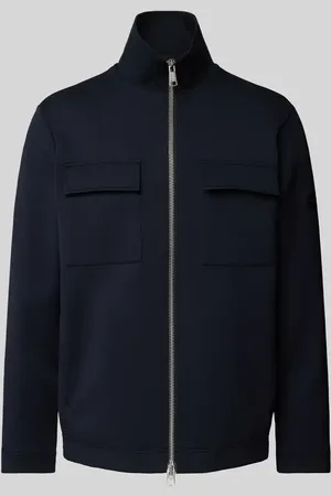 Marc O’ Polo Regular Fit Sweatjacke in hochwertigem Scuba Interlock Sweat in , Größe L