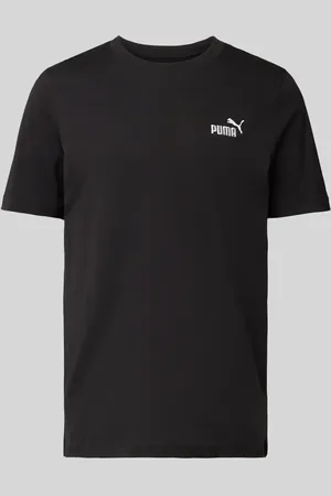 PUMA T-Shirt mit Label-Stitching in , Größe L