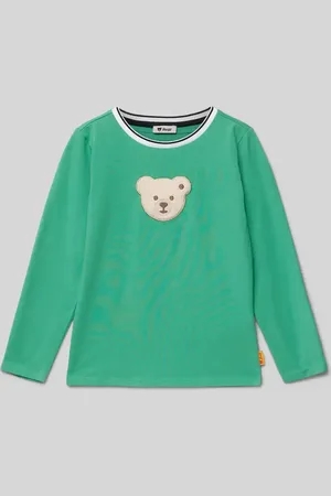 Steiff Longsleeve mit Motiv-Stitching in , Größe 104