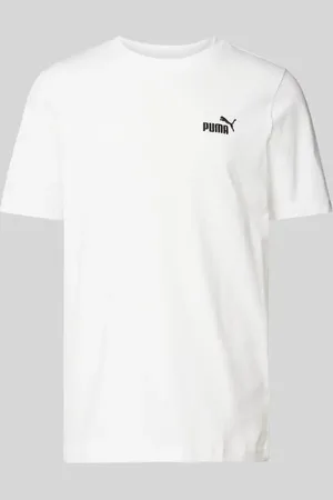PUMA T-Shirt mit Label-Stitching in , Größe L