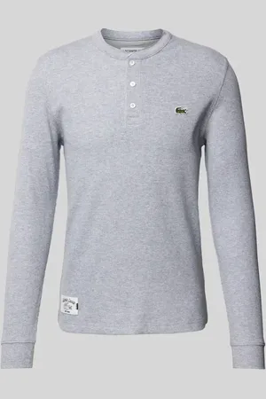 Lacoste Longsleeve mit Label-Detail in , Größe XL