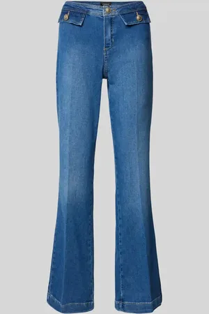 Rosner Flared Jeans mit Knopfverschluss Modell 