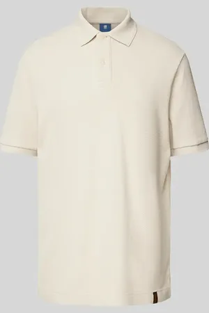 G-Star Poloshirt aus Viskose mit Label-Detail in , Größe L