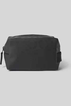 Rains Kulturtasche mit Label-Print in , Größe 1