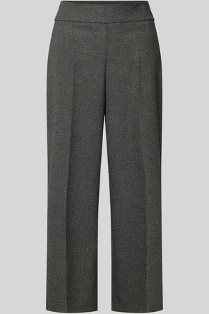 Opus Regular Fit Stoffhose mit verkürztem Schnitt Modell 