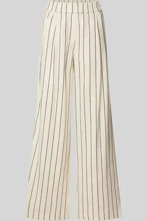 lanius Wide Leg Leinenhose mit elastischem Bund in , Größe 34
