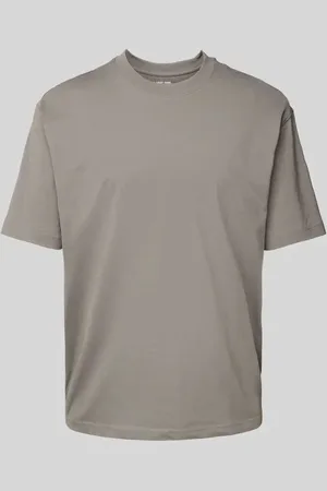 McNeal T-Shirt mit geripptem Rundhalsausschnitt in , Größe L
