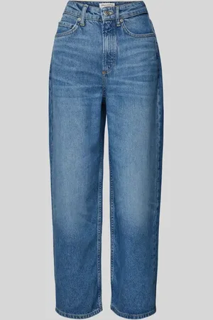Marc O’ Polo High Waist Jeans Culotte aus Lyocell-Baumwoll-Mix Modell 