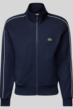 Lacoste Sweatjacke mit Label-Detail in , Größe L