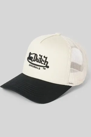 Von Dutch Trucker Cap mit Label-Schriftzug Modell 