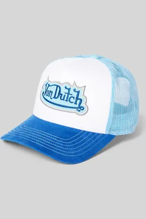 Von Dutch Trucker Cap mit Label-Patch Modell 