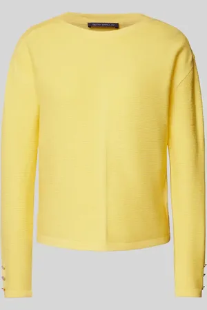 Betty Barclay Strickpullover aus Viskose-Mix mit gerippten Abschlüssen in , Größe 40