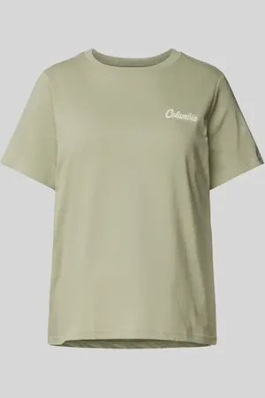 Columbia T-Shirt mit Label-Print Modell 