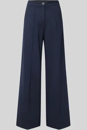 Someday Wide Leg Stoffhose mit fixierten Bügelfalten Modell 