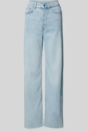 TOM TAILOR Wide Leg Jeans mit offenem Beinabschluss in , Größe L