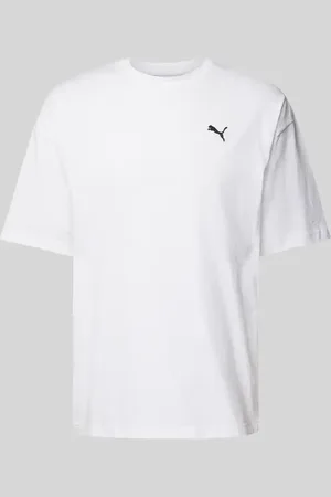PUMA Oversized T-Shirt mit Label-Stitching in , Größe L