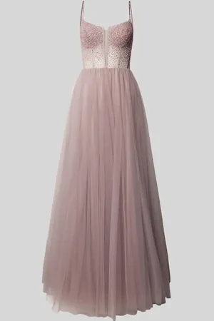 Mascara Abendkleid mit Zier- und Strasssteinbesatz in , Größe 32