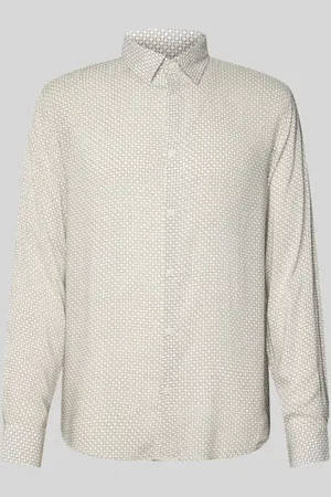 Armani Exchange Regular Fit Freizeithemd aus Viskose mit Knopfleiste in , Größe L