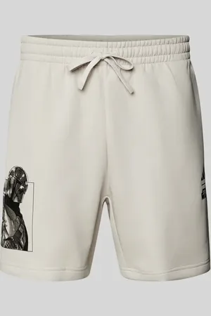 adidas Sweatshorts mit elastischem Bund in , Größe L