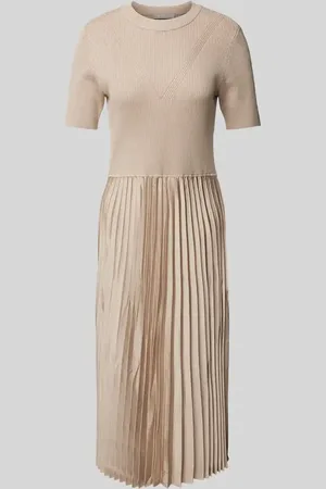 Christian Berg Midikleid mit Plisseefalten in , Größe 34
