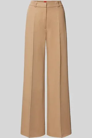HUGO BOSS Relaxed Fit Stoffhose aus reinem Lyocell Modell 