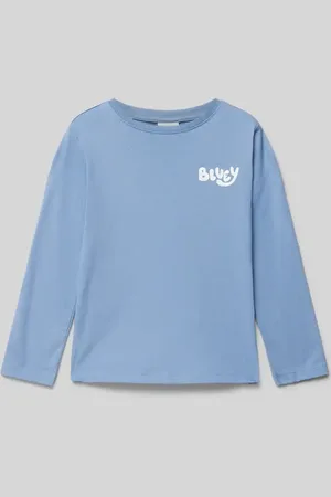 QS by s.Oliver Regular Fit Langarmshirt aus Baumwolle mit Bluey®-Print in , Größe 104